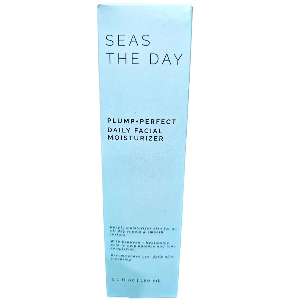 🎟️🎟️ Sun And Moon Seas The Day Plump Perfect Daily Facial Moisturizer New In Box - Picture 2 of 9